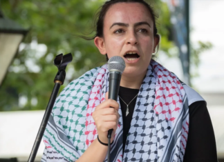 PSNA national spokesperson Rinad Tamimi
