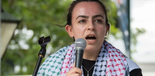 PSNA national spokesperson Rinad Tamimi