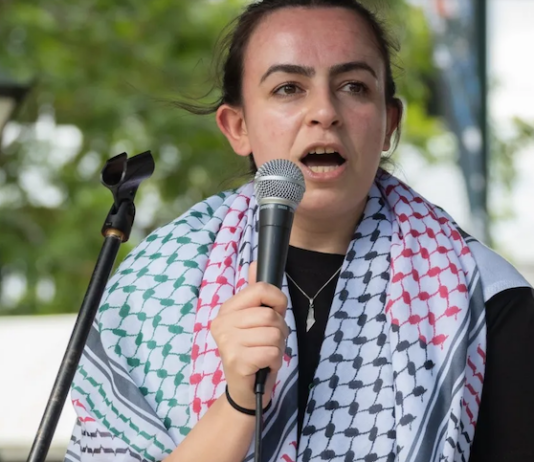 PSNA national spokesperson Rinad Tamimi
