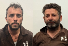 Kidnapped protesters Saif Abu Keshek and Thiago Ávila