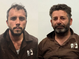 Kidnapped protesters Saif Abu Keshek and Thiago Ávila