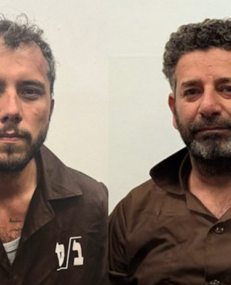 Kidnapped protesters Saif Abu Keshek and Thiago Ávila