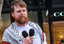 Abducted NZ Gaza flotilla campaigner Sean Janssen