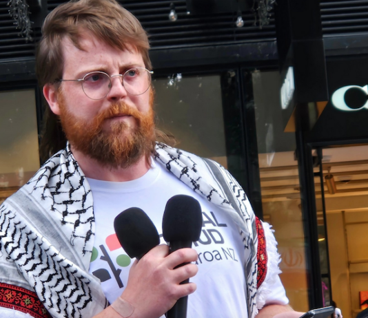 Abducted NZ Gaza flotilla campaigner Sean Janssen