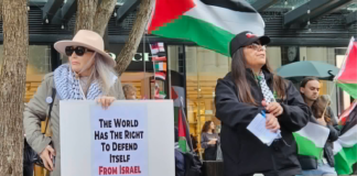"The world has the right to defend itself from Israel"