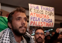 Brazilian humanitarian aid activist Thiago Ávila