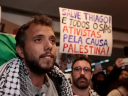 Brazilian humanitarian aid activist Thiago Ávila