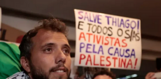 Brazilian humanitarian aid activist Thiago Ávila