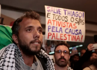 Brazilian humanitarian aid activist Thiago Ávila