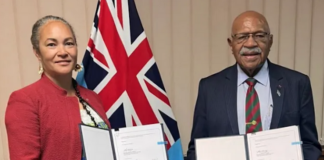 Vanuatu's Anna Naupa (left) has been appointed as the new Melanesian Spearhead Group Director-General