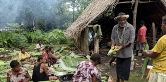 Tanna's Chief Peter Marcel