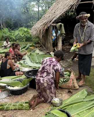 Tanna's Chief Peter Marcel
