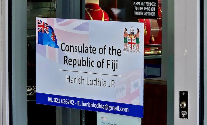 The Fiji Consulate in Auckland 