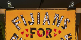 Fijians for Palestine – an antidote to ‘Suva sycophancy’ over Israel A mini banner inspired and dedicated to Fijians for Palestine Solidarity Network and the Fiji Women's Crisis Centre protests