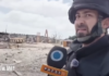 Press TV journalist Hadi Hoteit reporting in southern Lebanon