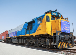 An Iran-China freight train