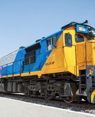An Iran-China freight train