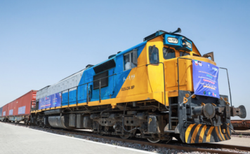 An Iran-China freight train