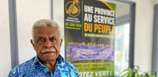 A former Kanaky New Caledonia territorial government president, Louis Mapou, heads the breakaway pro-independence UNI list