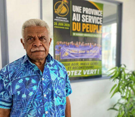 A former Kanaky New Caledonia territorial government president, Louis Mapou, heads the breakaway pro-independence UNI list