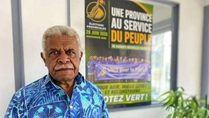 A former Kanaky New Caledonia territorial government president, Louis Mapou, heads the breakaway pro-independence UNI list