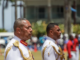 Republic of Fiji Military Forces commander Major-General Ro Jone Kalouniwai (left)