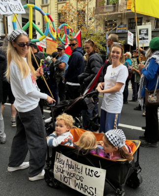 Children have clear advice for politicians at Auckland's March for Peace