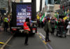 The March for Peace in Auckland, New Zealand, on June 20
