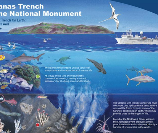 An educational in-depth view of the Marianas Trench Marine National Monumen
