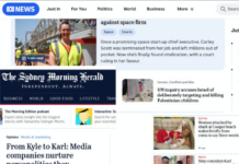 Mainstream media priorities in Australia when the UN report on targeted children was released