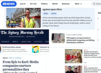 Mainstream media priorities in Australia when the UN report on targeted children was released