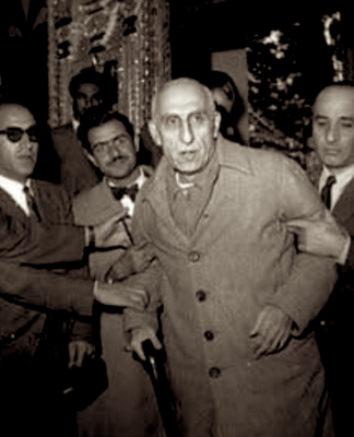 Iranian Prime Minister Mohammed Mosaddegh who nationalised his country's oil