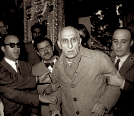 Iranian Prime Minister Mohammed Mosaddegh who nationalised his country's oil