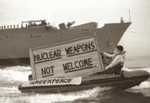 New Zealand's nuclear-free zone since 1987