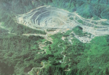 Bougainville's Panguna mine . . .
