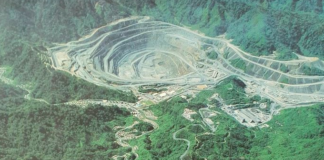Bougainville's Panguna mine . . .