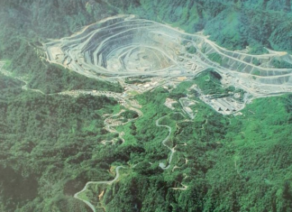 Bougainville's Panguna mine . . .