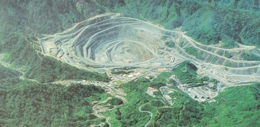 Bougainville's Panguna mine . . .