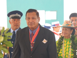 King's Representative of the Cook Islands Sir Tom Marsters
