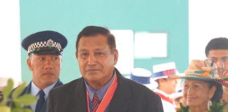 King's Representative of the Cook Islands Sir Tom Marsters