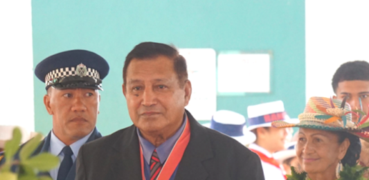 King's Representative of the Cook Islands Sir Tom Marsters