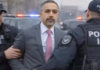 Drop Site News: Stand with analyst Trita Parsi against deportation from US An AI-generated image depicting Trita Parsi being arrested by ICE agents