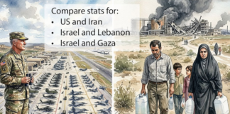 They’re saying the attack on Iran was proportional – here are the stats: You decide The lack of proportionality is the key