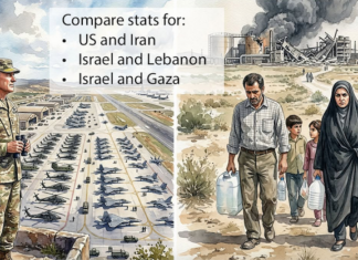 They’re saying the attack on Iran was proportional – here are the stats: You decide The lack of proportionality is the key