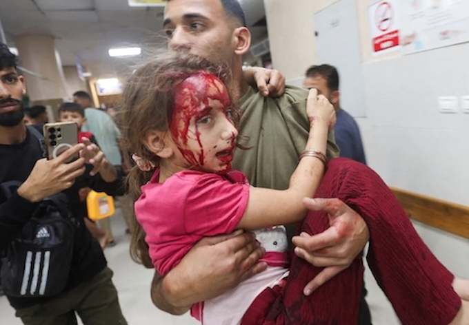 Wounded child in Gaza JC 680wide The whistleblowing soldiers of 1967 admitted their job was not to “fight the enemy” – or “eradicate the terrorists”, as Israeli leaders now term it. It was to kill and terrorise Palestinian civilians