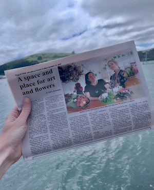 . . . and how The Akaroa Mail looks today