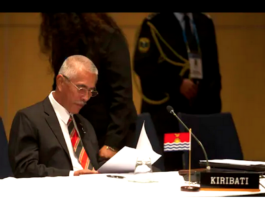 Pacific Elders Voice group's chair Anote Tong