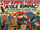 A "Stop RIMPAC forever" poster.
