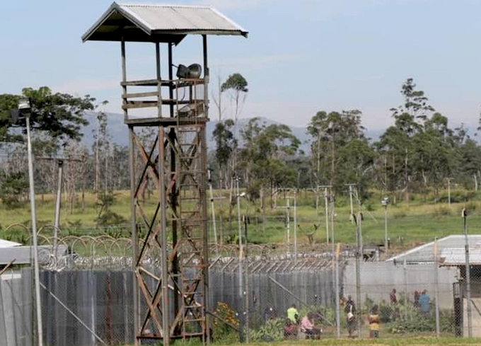 Baisu jail PNGCS 680wide Three inmates, who scaled the fence at Baisu Prison, were shot dead