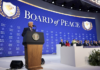 President Trump's so-called "Board of Peace"
